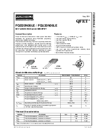 浏览型号FQD20N06LE的Datasheet PDF文件第1页