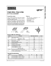 浏览型号FQD11P06的Datasheet PDF文件第1页