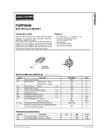 浏览型号FQPF6N90的Datasheet PDF文件第1页