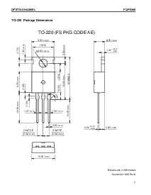 浏览型号FQP1N60的Datasheet PDF文件第7页