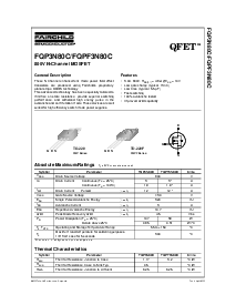 浏览型号FQP3N80C的Datasheet PDF文件第1页