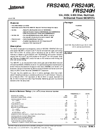 浏览型号FRS240D的Datasheet PDF文件第1页