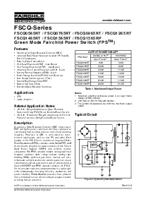 浏览型号FSCQ1565RTYDTU的Datasheet PDF文件第1页