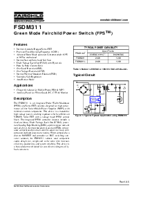 浏览型号FSDM311的Datasheet PDF文件第1页