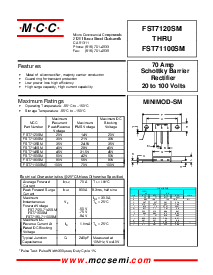 浏览型号FST71100SM的Datasheet PDF文件第1页