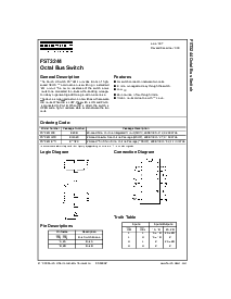 浏览型号FST3244WM的Datasheet PDF文件第1页