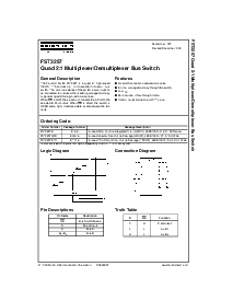 浏览型号FST3257QSCX的Datasheet PDF文件第1页