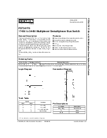 浏览型号FST34170MTD的Datasheet PDF文件第1页