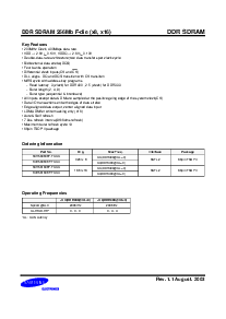 浏览型号K4H560838F-TCCC的Datasheet PDF文件第3页
