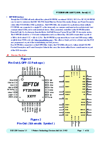 浏览型号FT232BM的Datasheet PDF文件第7页