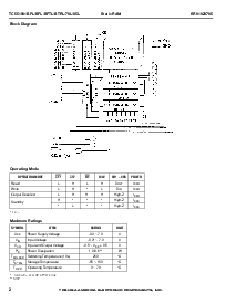 浏览型号TC551001BFTL-70L的Datasheet PDF文件第2页