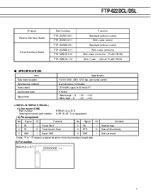 浏览型号FTP-632MCL001的Datasheet PDF文件第2页