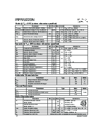 浏览型号IRFU220N的Datasheet PDF文件第2页