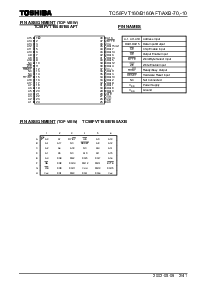 浏览型号TC58FVB160AXB的Datasheet PDF文件第2页