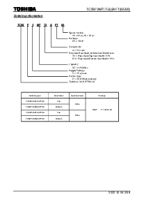 浏览型号TC58FVM7B2AFT80的Datasheet PDF文件第2页