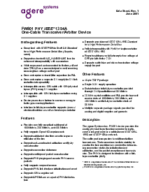 浏览型号FW801的Datasheet PDF文件第1页