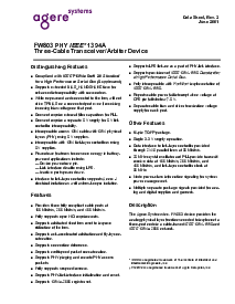浏览型号FW803的Datasheet PDF文件第1页