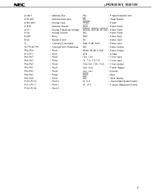 浏览型号UPD780016YGF-xxx-3BA的Datasheet PDF文件第7页