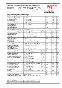 浏览型号FZ1200R33KL2C-B5的Datasheet PDF文件第1页