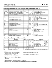浏览型号IRFZ24NL的Datasheet PDF文件第2页