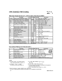 浏览型号IRFZ44NS的Datasheet PDF文件第2页