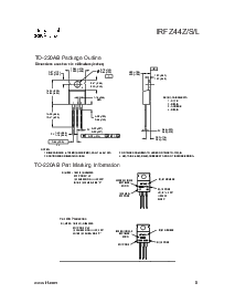 浏览型号IRFZ44ZS的Datasheet PDF文件第9页