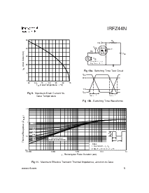 浏览型号IRFZ44的Datasheet PDF文件第5页