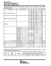 浏览型号SN74LVC1G132YEPR的Datasheet PDF文件第4页