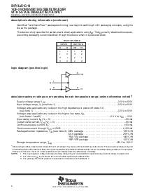 浏览型号SN74LVC1G18YEAR的Datasheet PDF文件第2页