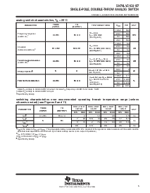 浏览型号SN74LVC1G3157YEPR的Datasheet PDF文件第5页
