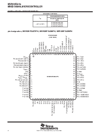 浏览型号MSP430FG438的Datasheet PDF文件第2页