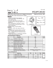 浏览型号IRG4PC40UD的Datasheet PDF文件第1页