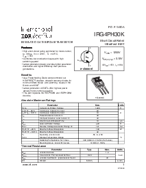 浏览型号IRG4PH30K的Datasheet PDF文件第1页