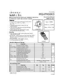 浏览型号IRG4PH30KD的Datasheet PDF文件第1页