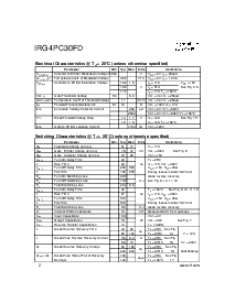 浏览型号IRG4PC30FD的Datasheet PDF文件第2页