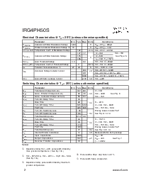 浏览型号IRG4PH50S的Datasheet PDF文件第2页