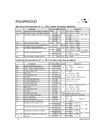 浏览型号IRG4PH50UD的Datasheet PDF文件第2页