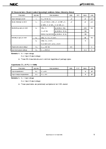 浏览型号UPD444016LG5-A10-7JF的Datasheet PDF文件第5页