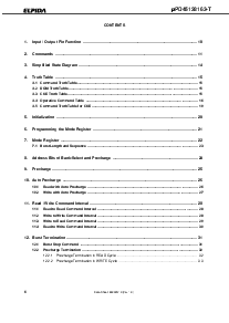 浏览型号UPD45128163G5-A75T-9JF的Datasheet PDF文件第6页