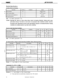 浏览型号UPD4416004G5-A17-9JF的Datasheet PDF文件第4页