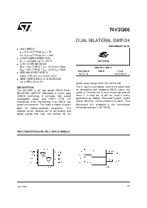 浏览型号74V2G66STR的Datasheet PDF文件第1页