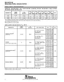 浏览型号SN74LVC1G66YEAR的Datasheet PDF文件第4页