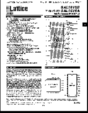 浏览型号GAL16V8B-15LJI的Datasheet PDF文件第1页