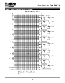 浏览型号GAL22V10B-10LP的Datasheet PDF文件第5页