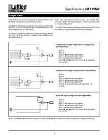 浏览型号GAL20V8的Datasheet PDF文件第8页