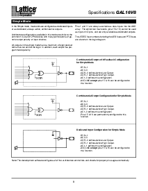 浏览型号GAL16V8D-25LPI的Datasheet PDF文件第8页