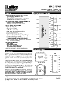 浏览型号GAL16V8D-7LJI的Datasheet PDF文件第1页