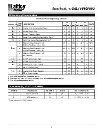 浏览型号GAL16V8D-15LR/833的Datasheet PDF文件第5页