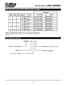 浏览型号GAL16V8D-15LR/833的Datasheet PDF文件第8页