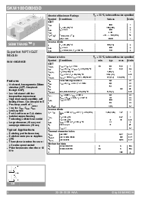浏览型号SKM100GB063D的Datasheet PDF文件第1页